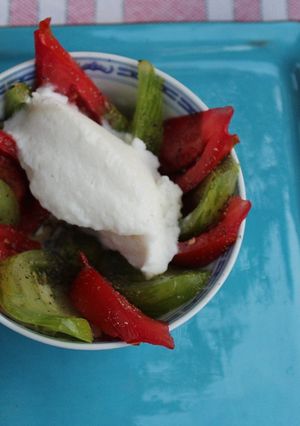 Une photo de Sorbet Burratta (ou Mozzarela)