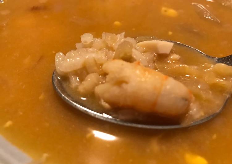 Sopa de pescado y mucho más 🦐