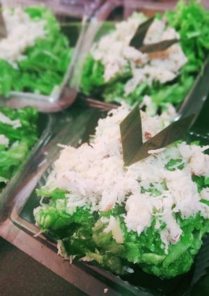 Foto resep Sawut singkong pandan