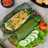 Nasi bakar ayam suwir