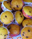 Whole Orange Muffins with Chocolate Chips
