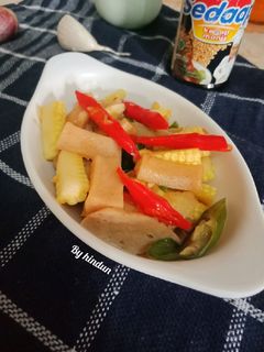 Foto resep Oseng baby corn (putren)