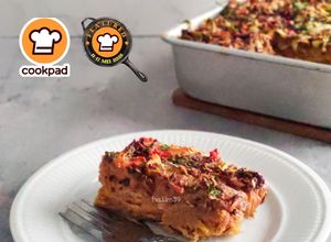 Gambar Roti Bakar Serunding Daging