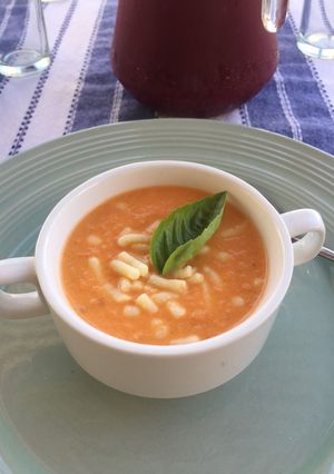 Una foto de Crema de Tomates