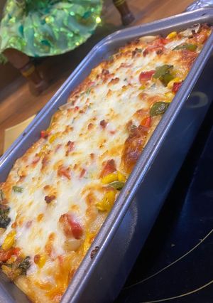 A picture of Veg Lasagna.