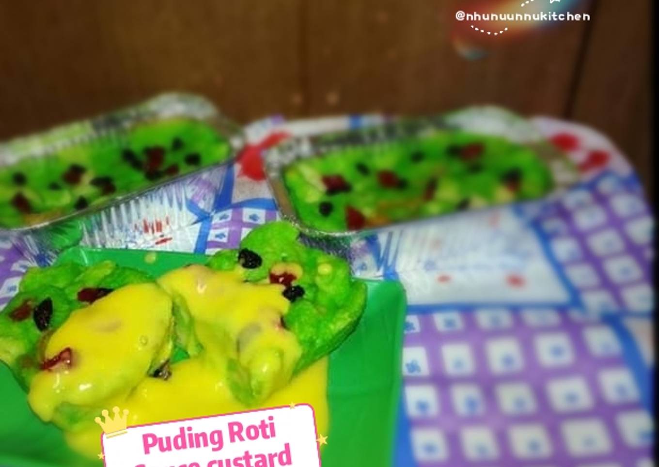 Puding Roti Krim