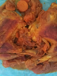 عکسی از دستور مرغ سرخ کرده