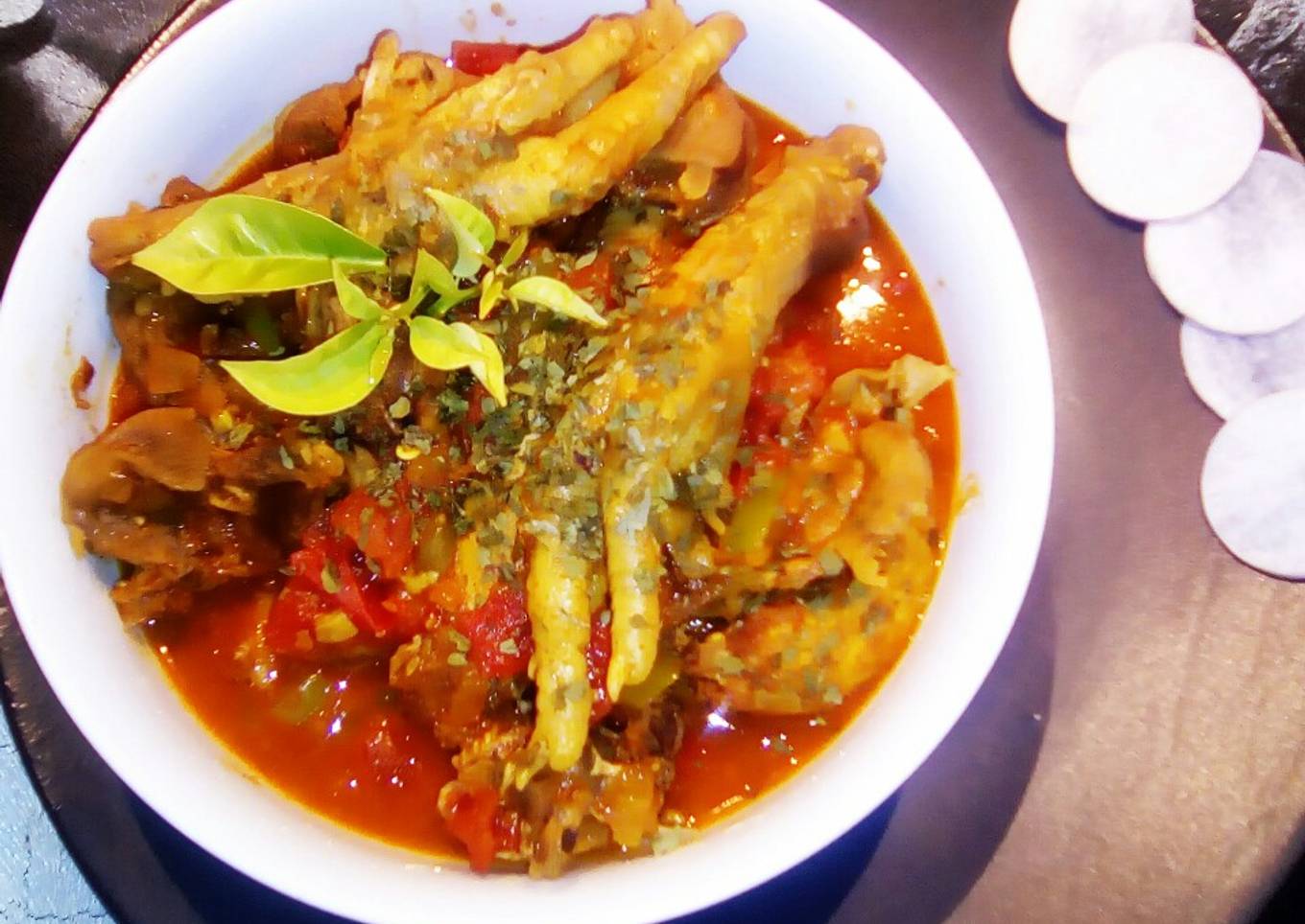Spicy Hot Stewed Chicken Offal