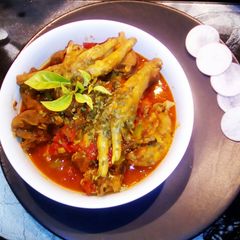 A picture of Spicy Hot Stewed Chicken Offal.