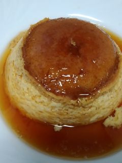 Una foto de Flan de huevo casero