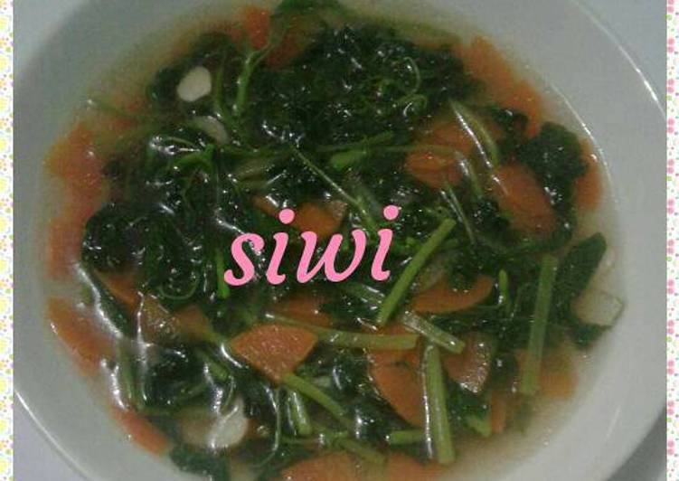 Resep Tumis Bayam Wortel yang nikmat