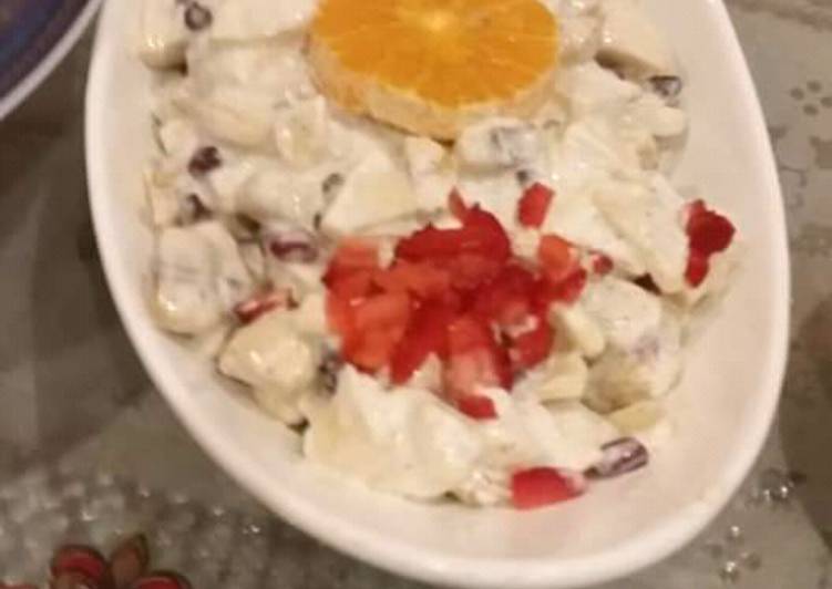 Step-by-Step Guide to Make Perfect Creamy fruit salad