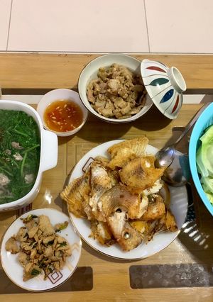 Hình của món Mâm cơm tối.