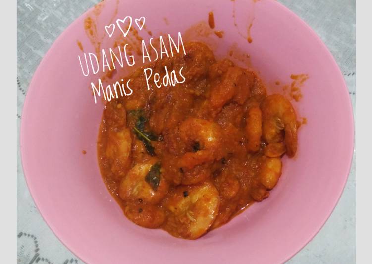 Resep Udang Asam Manis Pedas, Bikin Ngiler