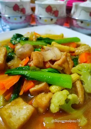 Foto resep Capcay tahu ☺