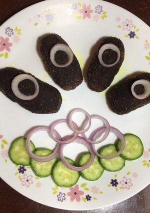 A picture of Beetroot Cutlet.