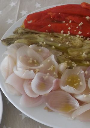 A picture of Grilled Vegetables - Escalivada.