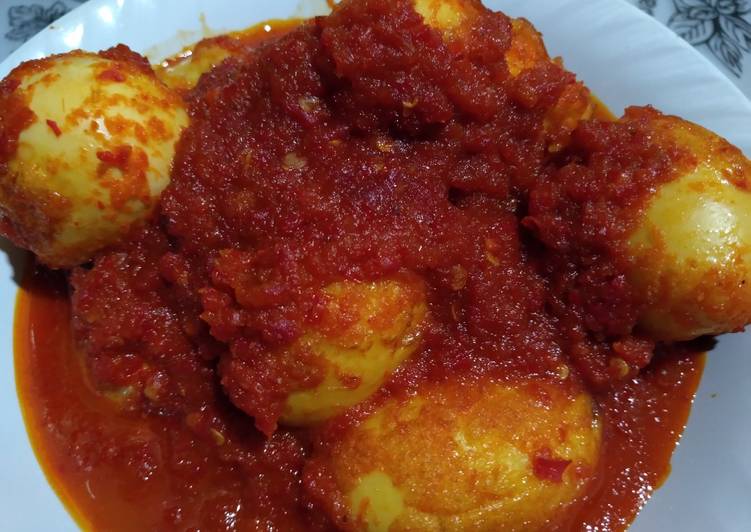 Telur masak habang