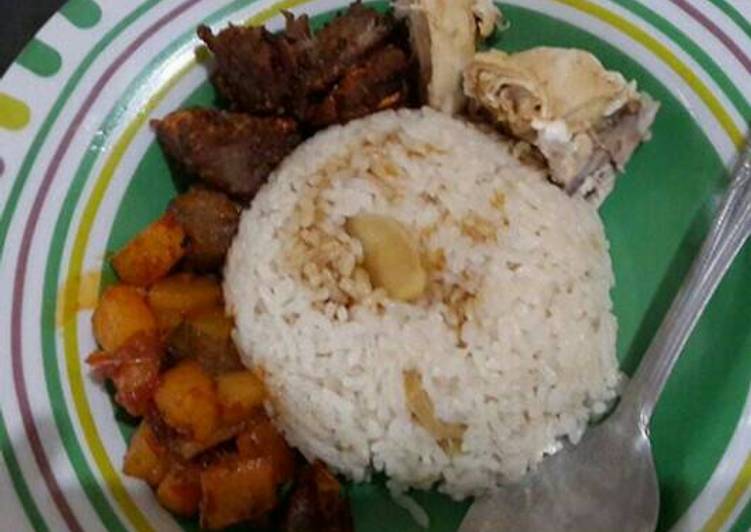 Resep Nasi Hainan rice cooker, Bikin Ngiler