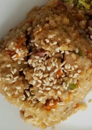 Una foto de Arroz de Coliflor estilo Chino