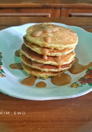 Foto resep Pancake Ndeso Endesss Ala Ewo - Dish Simpel Anak Kosan
