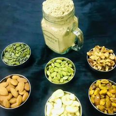 A picture of Protein Rich Tasty, Healthy Instant Nuts Mix Powder for Kids and Adults.