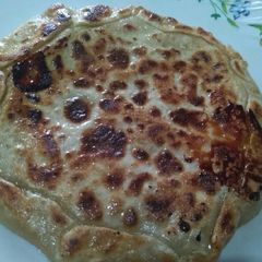 A picture of Gur ka Parantha.