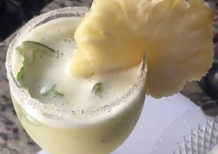 Simple Way to Make Speedy Pineapple lemonade iftar special