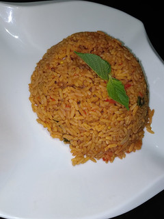 A picture of Party jollof.