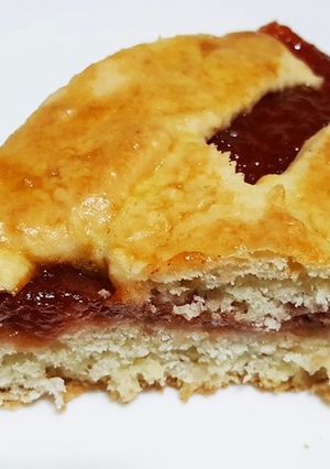 Una foto de Pasta frola de membrillo