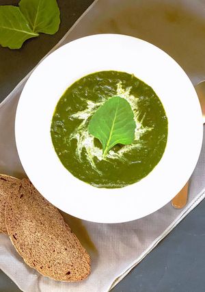 A picture of Spinach Soup.