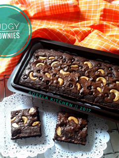 Foto resep Fudgy brownies(with shiny crust)