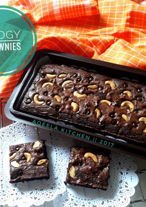 Foto resep Fudgy brownies(with shiny crust)