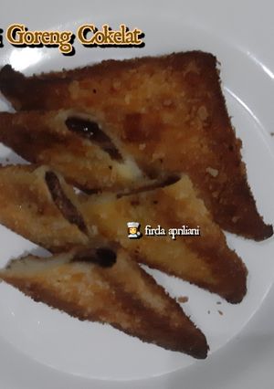 Foto resep Roti Goreng Cokelat