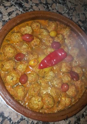 صورة لوصفة طاجين السمك