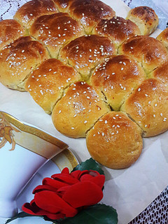 عکسی از دستور نان ماست آلمانی