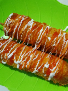 Foto resep Corndog roti tawar