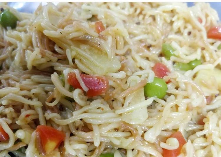 Recipe of Any-night-of-the-week Vegetable Vermicelli | Satisfying Recipe | So Yummy Food !