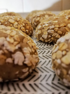 Una foto de Galletas de avena - vainilla (veganas o tradicional, sin harina)