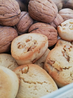Una foto de Galletas de nuez