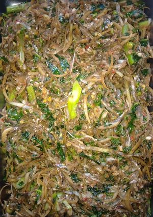 Foto resep Tumis jantung Pisang pake Terasi