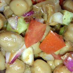 Chana chaat A picture of Chana chaat.