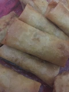 صورة لوصفة سبرينج رول بالدجاج