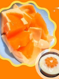 Foto resep Snack MPASI: Puding Susu Jeruk