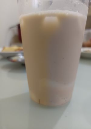 Foto resep Roasted Milk Tea ala tizi with soybean curd
