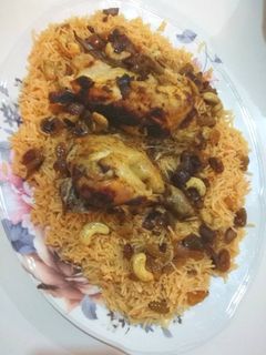 صورة لوصفة كبسه دجاج