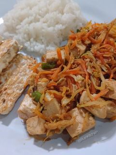 Foto resep Tumis tahu kecambah