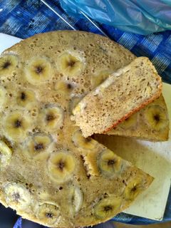 Foto resep 4. Bolu pisang rice cooker no mixer