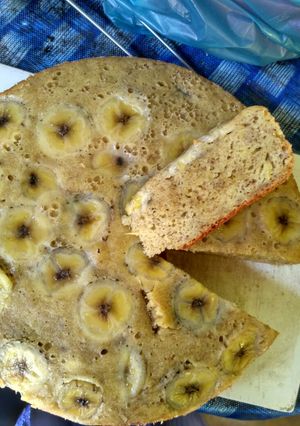 Foto resep 4. Bolu pisang rice cooker no mixer