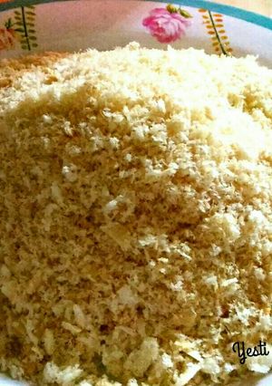 Foto resep Tepung panir dari roti tawar